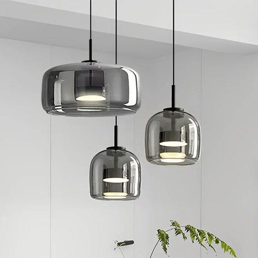 Glass Ceiling Lamp – Sleek and Transparent Design for Ambient Illumination