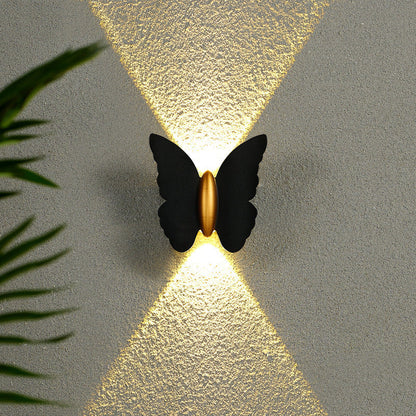 Novora | Artistic Butterfly Wall Lamp for Stylish Outdoor Design