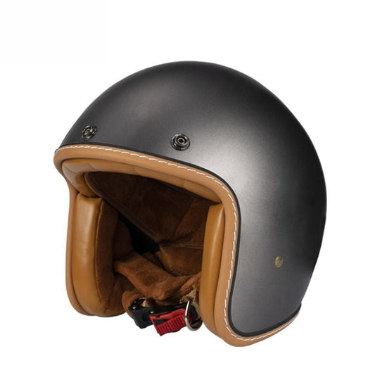 Open Face Helmet Retro Design Lightweight ABS