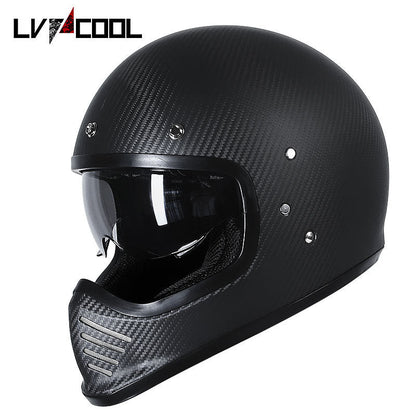 Carbon Fiber Full Face Motorcycle Helmet – Lightweight, DOT & ECE Certified