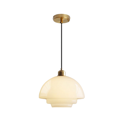 Olynt | Luminous Milky Glass Pendant Lamp for Stylish Living Spaces