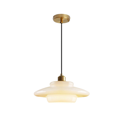 Olynt | Luminous Milky Glass Pendant Lamp for Stylish Living Spaces