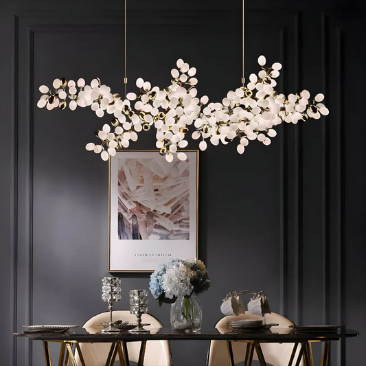 Omvra | Luxurious Floral Chandelier with Contemporary Design