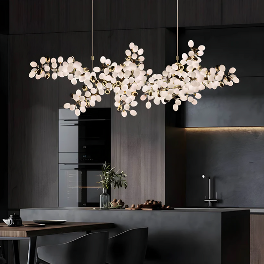 Omvra | Luxurious Floral Chandelier with Contemporary Design