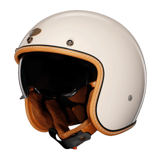 Open Face Helmet Retro Lightweight ABS with EPS Foam