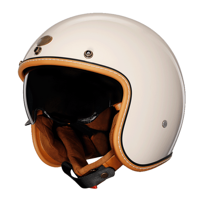 Open Face Helmet Retro Lightweight ABS with EPS Foam