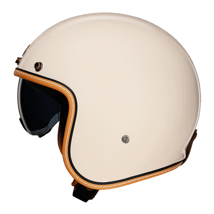 Open Face Helmet Retro Lightweight ABS with EPS Foam