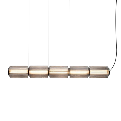 Oriona | Modern Cylinder Glass Pendant Light with LED