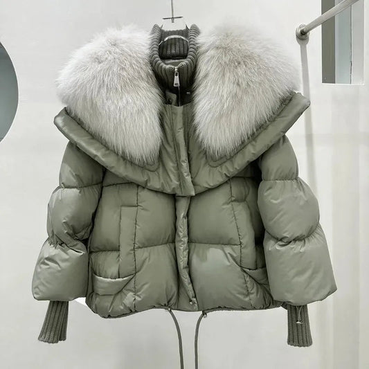 Oslo | Women's Warm Short Coat with Padded Hood