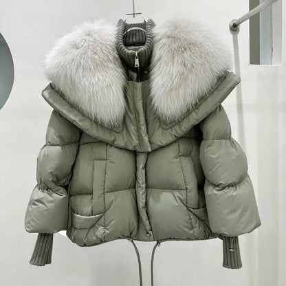 Oslo | Women's Warm Short Coat with Padded Hood