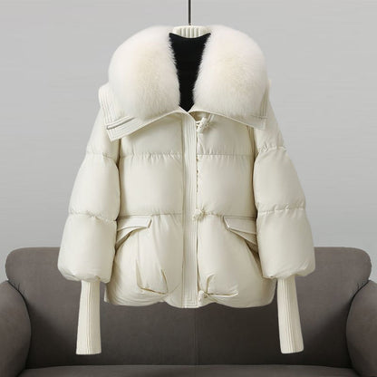 Oslo | Women's Warm Short Coat with Padded Hood
