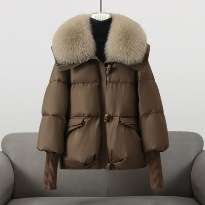 Oslo | Women's Warm Short Coat with Padded Hood