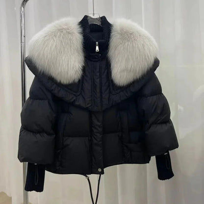 Oslo | Women's Warm Short Coat with Padded Hood