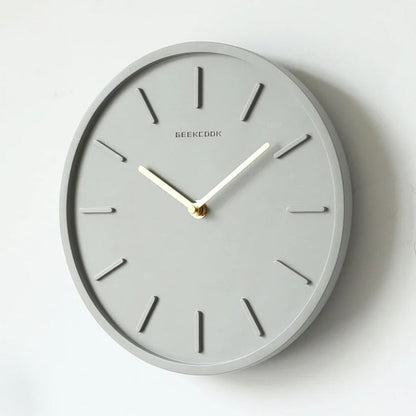 PendulumCraft – Scandinavian Cement Wall Clock
