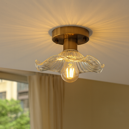 PetalGlow | Contemporary Hibiscus Ceiling Pendant Lamp