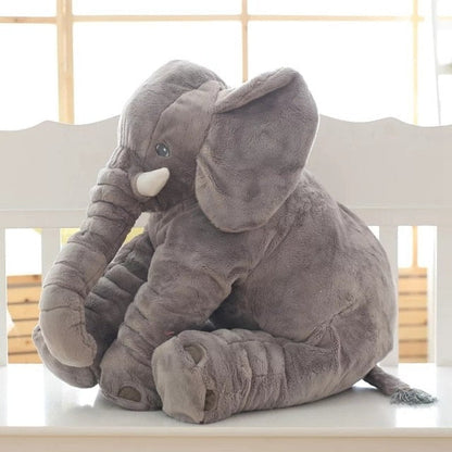 Soft Elephant Pillow for Babies and Kids – Cuddly Plush Cushion Available in 40cm and 60cm