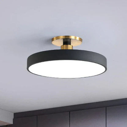 ArcticHalo – Modern Scandinavian-Style Ceiling Lamp for Contemporary Interiors