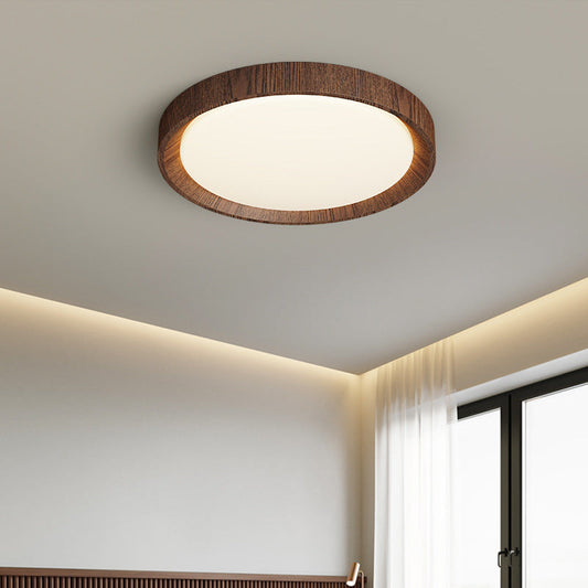 Pyloneer | Modern Simplicity Dark Wooden Ceiling Lamp