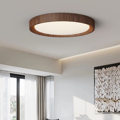 Pyloneer | Modern Simplicity Dark Wooden Ceiling Lamp