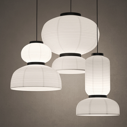 QuietGlow | Japanese Wabi Sabi Pendant Lamp for Modern Interior