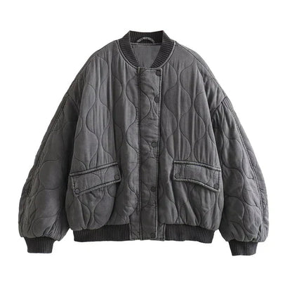 Quinn | Cozy Women’s Loose Fit Puffer Jacket for Winter Warmth