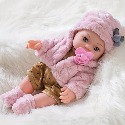 Soft Silicone Baby Doll Toy – Realistic Newborn Doll for Toddlers and Kids’ Playtime