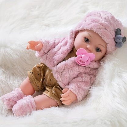 Soft Silicone Baby Doll Toy – Realistic Newborn Doll for Toddlers and Kids’ Playtime