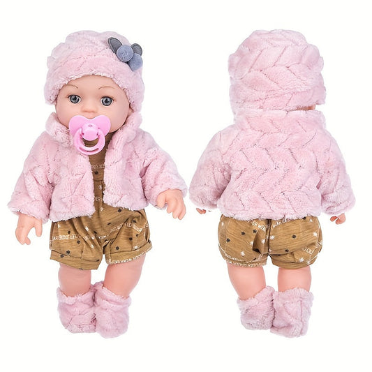 Soft Silicone Baby Doll Toy – Realistic Newborn Doll for Toddlers and Kids’ Playtime