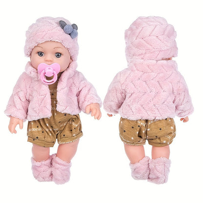 Soft Silicone Baby Doll Toy – Realistic Newborn Doll for Toddlers and Kids’ Playtime