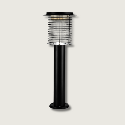 EcoZap Solar Lamp – Rechargeable Solar-Powered Bug Zapper with USB Charging, Waterproof for Efficient Insect Control in any Outdoor Setting.