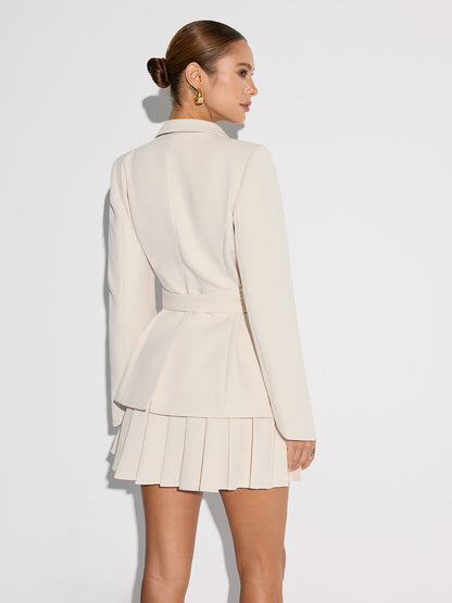 Reese | Cinched Waist Tailored Blazer