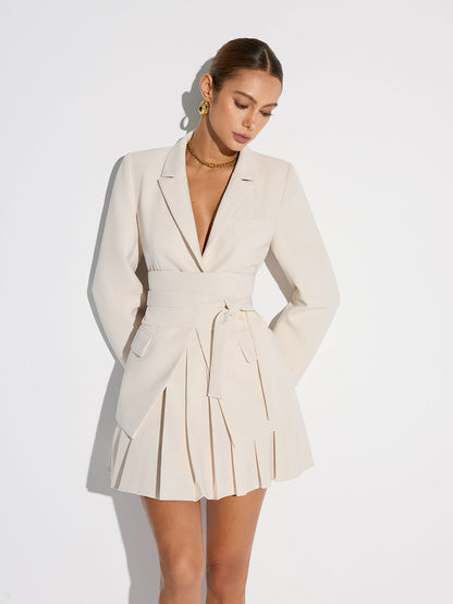 Reese | Cinched Waist Tailored Blazer