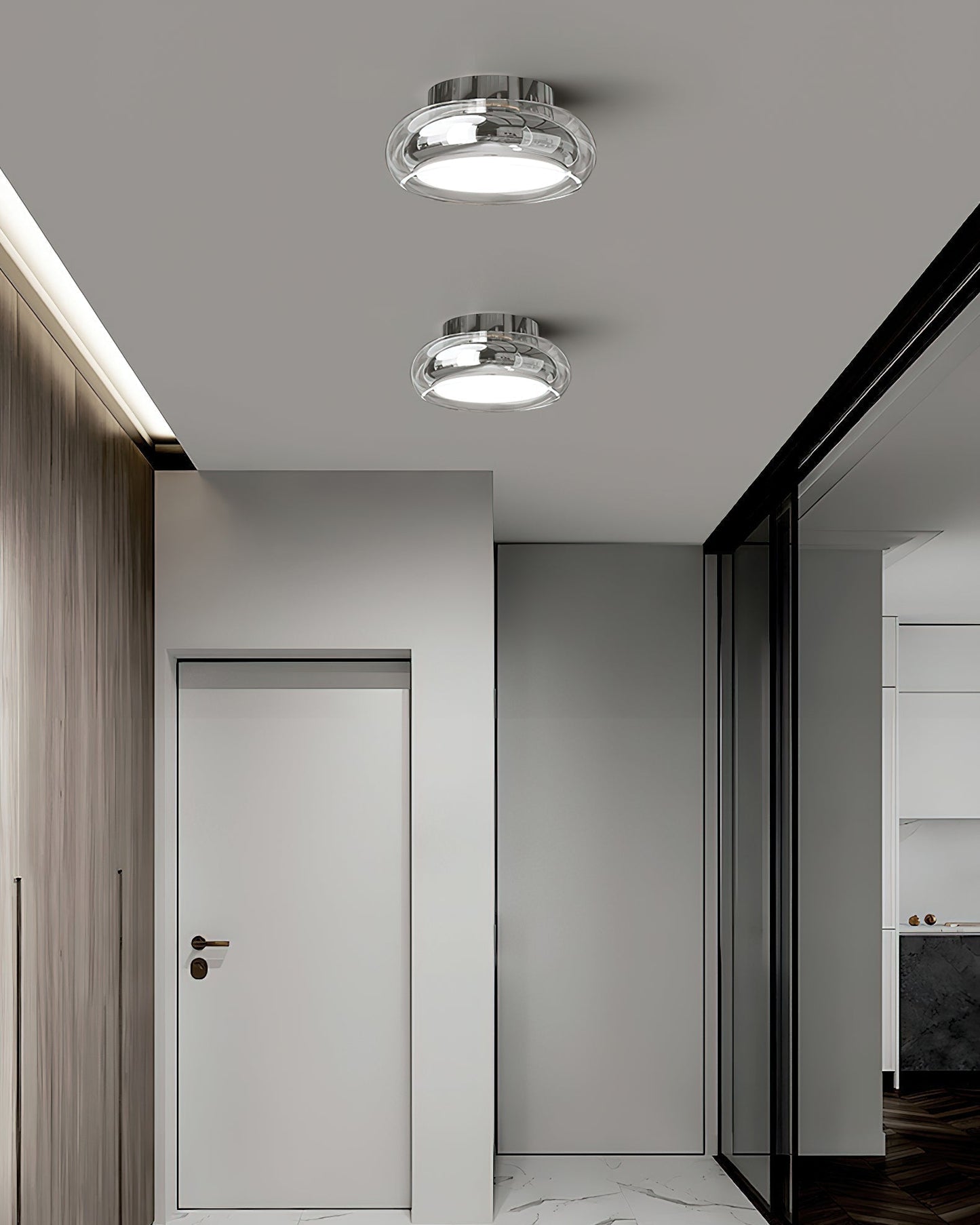 FormaLuxe | Stylish Ceiling Lamp with Ambient Lighting and Sleek Design