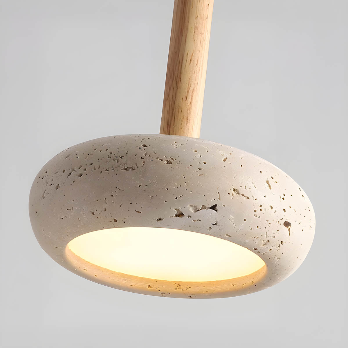 SlateLume – Contemporary Suspension Light in Stone-Inspired Design