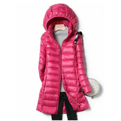 Rose | Insulated Hooded Puffer Jacket for Women’s Winter Style