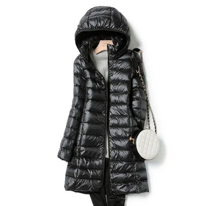 Rose | Insulated Hooded Puffer Jacket for Women’s Winter Style