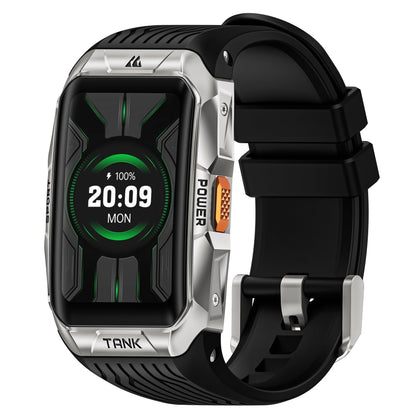 Vanguard Smartwatch with 1.64 AMOLED Screen, Military-Grade Toughness, and Waterproof Protection
