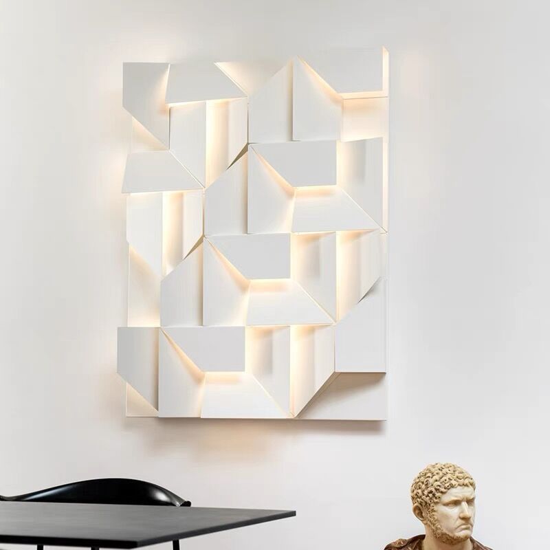GlowVista – Modern 3D Wall Lamp for Breathtaking Visual Effects