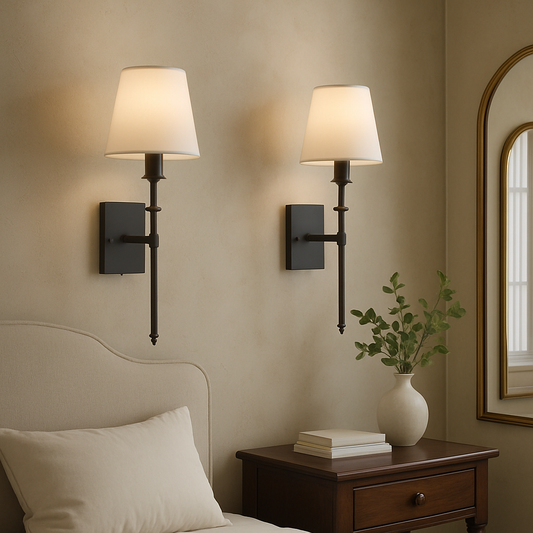 Scontra | Timeless Elegance of (2-Pack) Wired Wall Lamps for Modern Homes