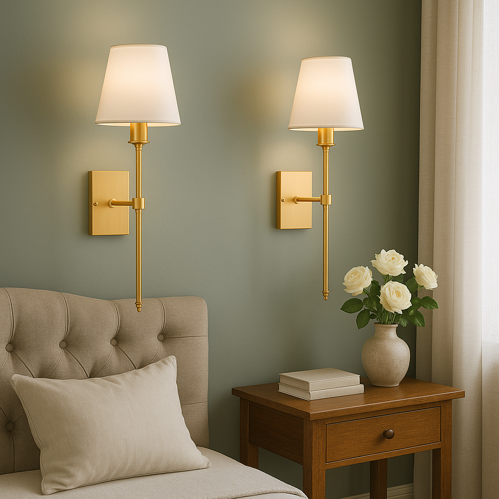 Scontra | Timeless Elegance of (2-Pack) Wired Wall Lamps for Modern Homes