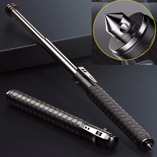 GuardStride – Automatic Self-Defense Hiking Pole for Outdoor Safety