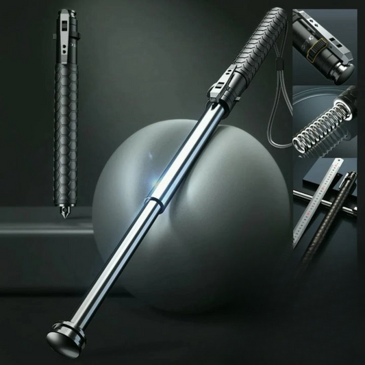 GuardStride – Automatic Self-Defense Hiking Pole for Outdoor Safety