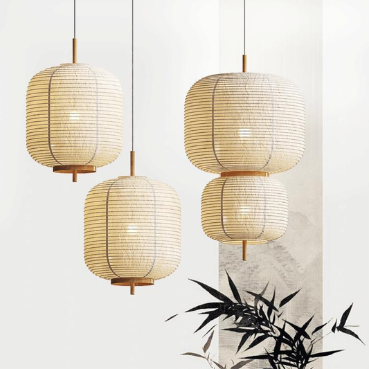 ShojiGlow | Japanese-inspired Interior Rice Paper Pendant Lamp