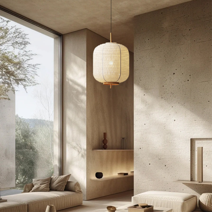 ShojiGlow | Japanese-inspired Interior Rice Paper Pendant Lamp
