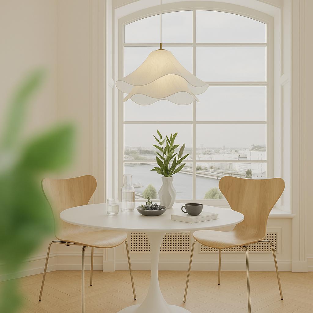 Skyvra | Minimalist Flower Pendant Lamp for Scandinavian Interiors