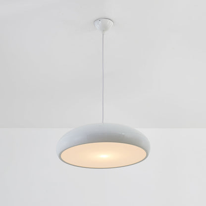 Sleek Round Ceiling Light with Adjustable Height and Energy-Efficient LED – Modern Pendant Fixture for Bedroom and Living Room