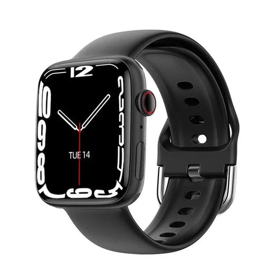 Fitness Smartwatch with Heart Rate Monitor, 10 Sports Tracking Modes, Sleek Slim Design, and Smartphone Connectivity