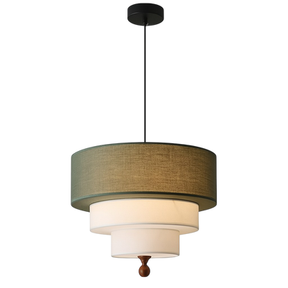 SoftGlow | Handmade Cotton and Silk Hanging Light