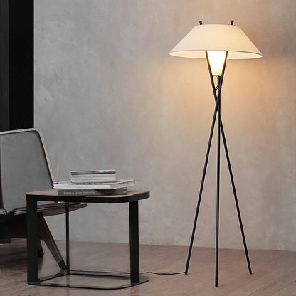 Solenithra | Contemporary Jubilee Fabric Floor Lamp