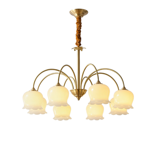 Solin | French Copper Chandelier with Elegant Style